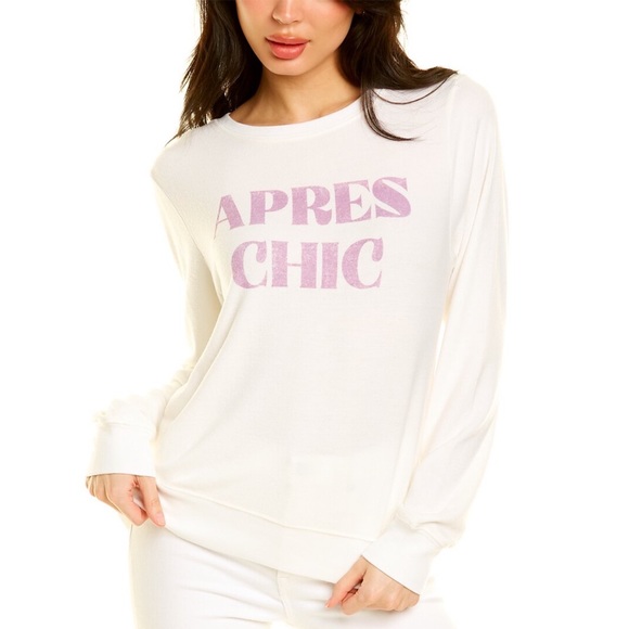 Wildfox Sweaters - Wildfox Apres Chic Baggy Beach Jumper in Vanilla NWT